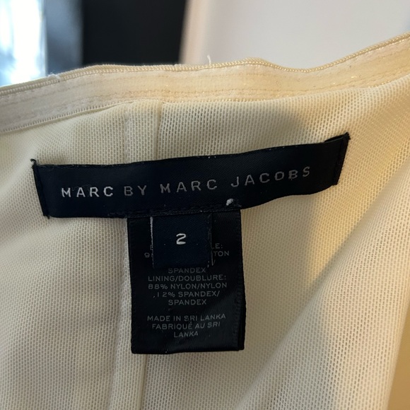 Marc by Marc Jacobs Cream Strapless Dress - Picture 7 of 7